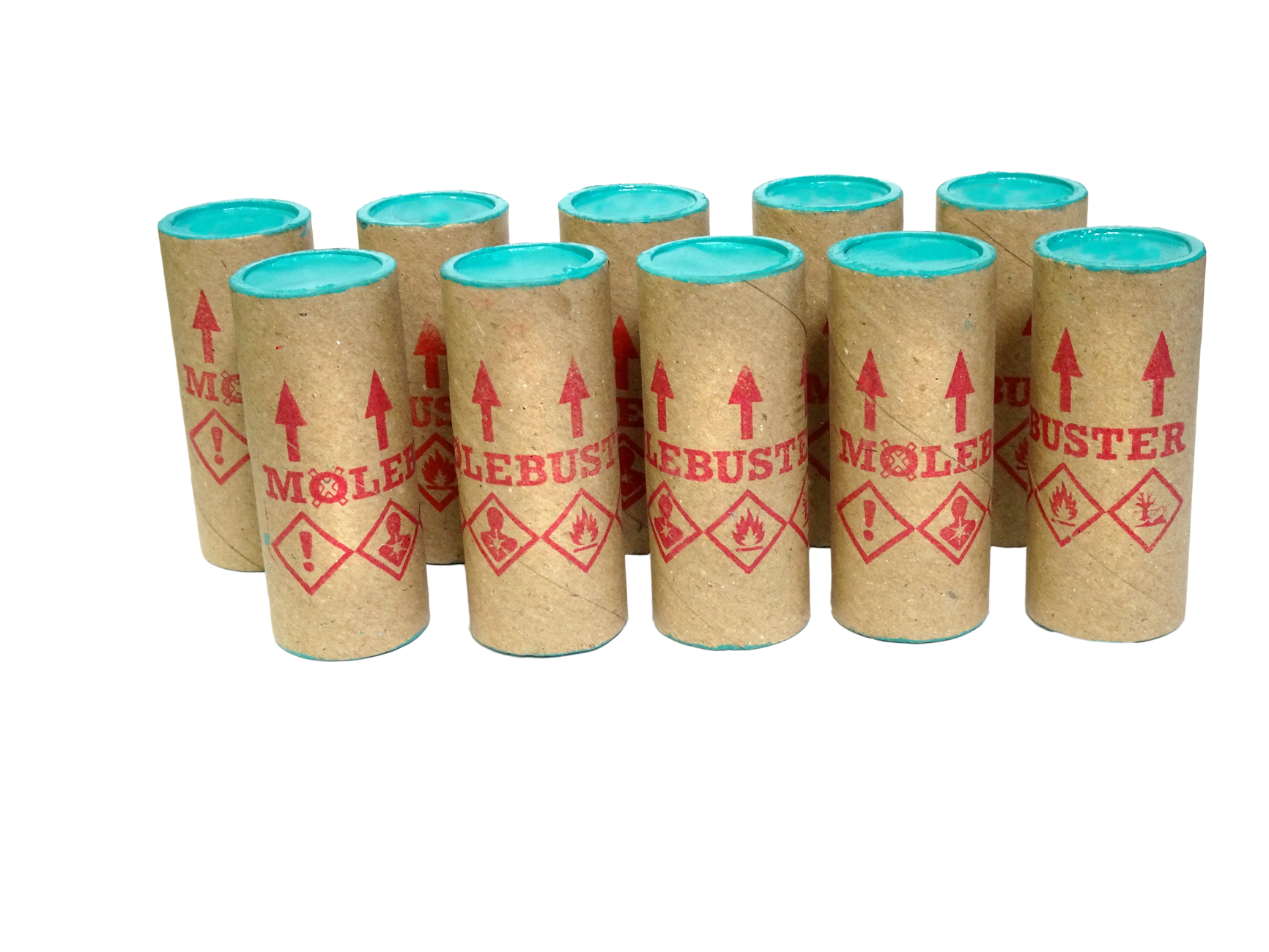 Abwehrmittel in Gelantine, schussfertig verpackt